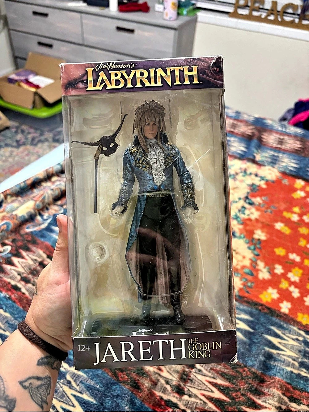 McFarlane Toys Jim Henson's Labyrinth Jareth The Goblin King Action Figure Color